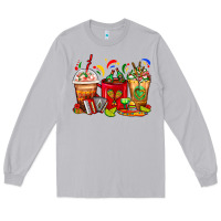 Moon Dust Mexico Coffee Cups Long Sleeve Tee - FaDigitalArtStudio