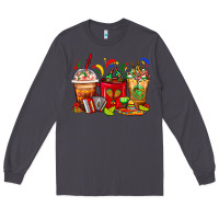 Smoke Mexico Coffee Cups Long Sleeve Tee - FaDigitalArtStudio