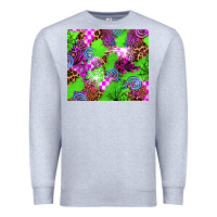 Heather Grey halloween Premium Sweatshirt - AdoDesignShop