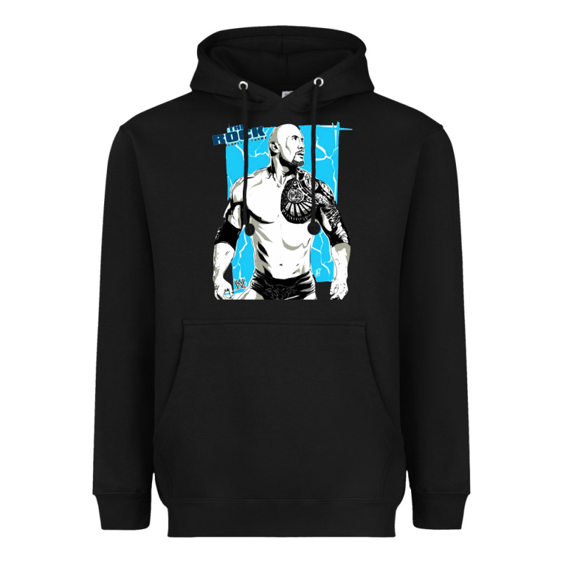 The Rock Power Heavyweight Hoodie by maiPhamDesign | Teevron