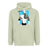 Matcha the rock power Heavyweight Hoodie - maiPhamDesign