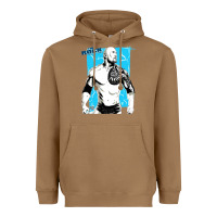 Toasted Coconut the rock power Heavyweight Hoodie - maiPhamDesign