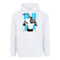 White the rock power Heavyweight Hoodie - maiPhamDesign