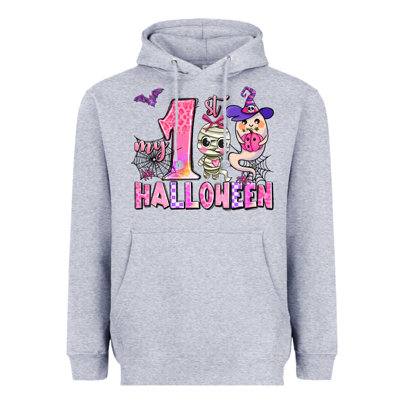 My First Pink Halloween Heavyweight Hoodie by AdoDesignShop | Teevron