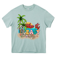 Arona take it easy Heavy Core Tee - NancyCooperArtShop