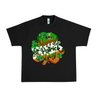 Black Happy St. Patrick's Day Urban Heavy Tee - CowGirlArtShop