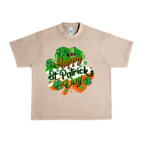 French Oak Happy St. Patrick's Day Urban Heavy Tee - CowGirlArtShop