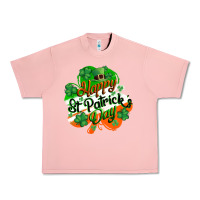 Salmon Happy St. Patrick's Day Urban Heavy Tee - CowGirlArtShop