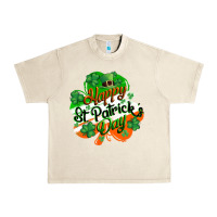 Sandshell Happy St. Patrick's Day Urban Heavy Tee - CowGirlArtShop
