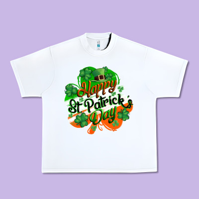 Happy St. Patrick's Day Urban Heavy Tee Designed By Cowgirlartshop