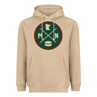 Mushroom Classic Minnesota Hockey MN Outline Pullover Hoodie Heavyweight Hoodie - maiPhamDesign
