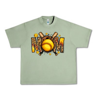 Oil Green softball mom Urban Heavy Tee - Jasminsmagicworld