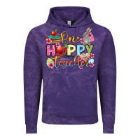 Cloud Purple Easter Day One hoppy Teacher Vintage Hoodie - OliviaCreatesArt