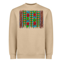 Mushroom autism awareness leopard puzzle brush stroke Heavyweight Sweatshirt - Artiststas