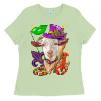Mardi Gras Goat Ladies Tee | Teevron