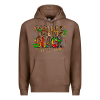 Chestnut young black free ish Premium Hoodie - CowhideDigitalArt