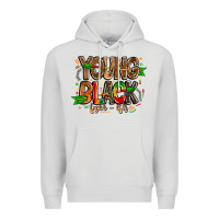 Dove Grey young black free ish Premium Hoodie - CowhideDigitalArt