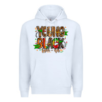 White young black free ish Premium Hoodie - CowhideDigitalArt