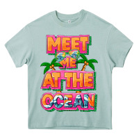 Meet Me At The Ocean Summer Heavy Core Tee | Teevron