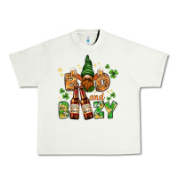 Pistachio St. Patrick's Bad and boozy with gnome Urban Heavy Tee - HowdyJamesFarm