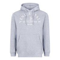Heather Grey venice italy Heavyweight Hoodie - maiPhamDesign