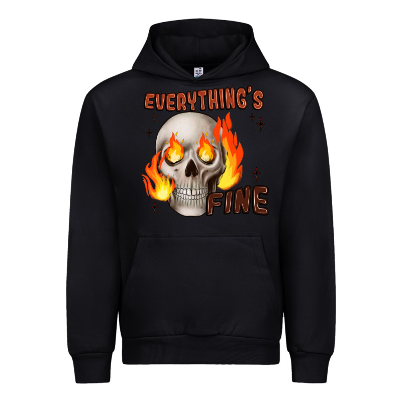 Everythings Fine Urban Hoodie by JahusDesignShop | Teevron