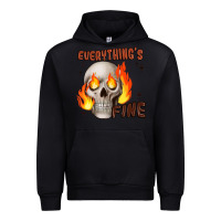 Black everythings fine Urban Hoodie - JahusDesignShop