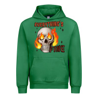 Emerald everythings fine Urban Hoodie - JahusDesignShop