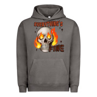 Pigment Tornado everythings fine Urban Hoodie - JahusDesignShop