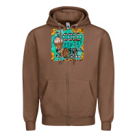Chestnut cold like my soul  mug coaster Zipper Hoodie - BarkalooDesign