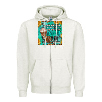 Oatmeal Heather cold like my soul  mug coaster Zipper Hoodie - BarkalooDesign