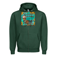 Sports Green cold like my soul  mug coaster Zipper Hoodie - BarkalooDesign