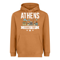 Meerkat Athens Greece City Trip Skyline Map Travel Heavyweight Hoodie - maiPhamDesign