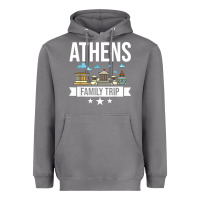 Storm Athens Greece City Trip Skyline Map Travel Heavyweight Hoodie - maiPhamDesign