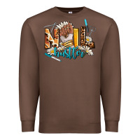 Chestnut nail hustler Premium Sweatshirt - AdoDesignShop