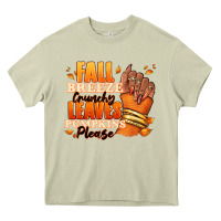 Mossy Fall breeze crunchy leaves pumpkins please Heavy Core Tee - RanaPortraitStore