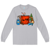 Moon Dust Camper Coffee Cup Long Sleeve Tee - FaDigitalArtStudio
