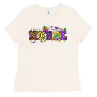 Bone Mardi Gras Day nurse Ladies Tee - HowdyJamesFarm