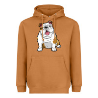 Meerkat ENGLISH BULLDOGS Awesome Funny Bulldog Pups Dogs Heavyweight Hoodie - maiPhamDesign