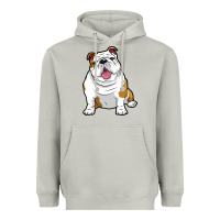 Moon Dust ENGLISH BULLDOGS Awesome Funny Bulldog Pups Dogs Heavyweight Hoodie - maiPhamDesign