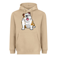 Mushroom ENGLISH BULLDOGS Awesome Funny Bulldog Pups Dogs Heavyweight Hoodie - maiPhamDesign