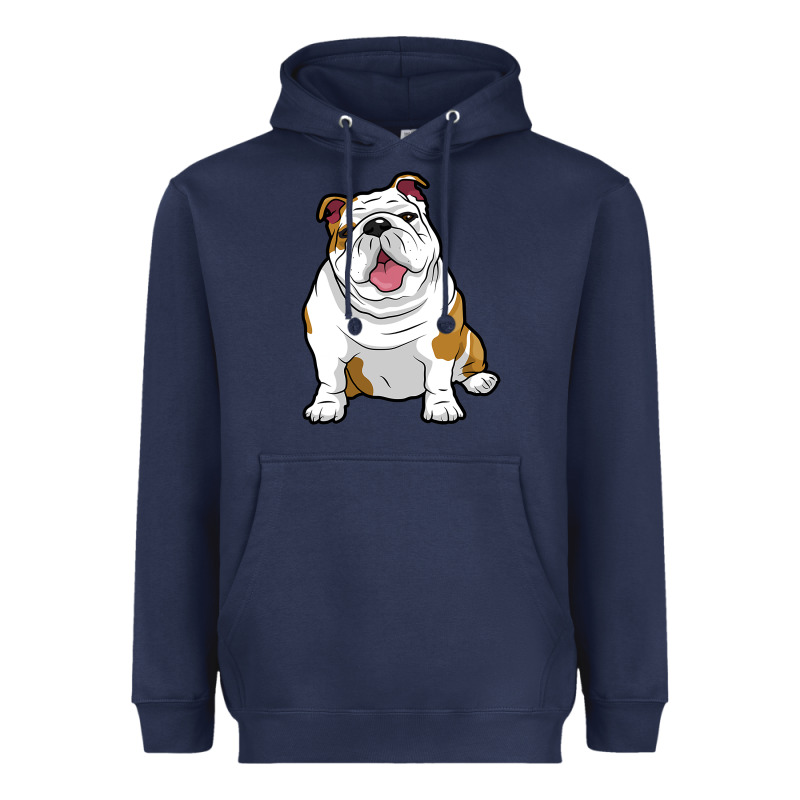 English Bulldogs Awesome Funny Bulldog Pups Dogs Heavyweight Hoodie by maiPhamDesign | Teevron