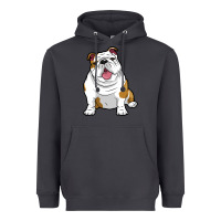 Smoke ENGLISH BULLDOGS Awesome Funny Bulldog Pups Dogs Heavyweight Hoodie - maiPhamDesign