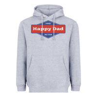 Heather Grey happy dad hard seltzer Heavyweight Hoodie - maiPhamDesign