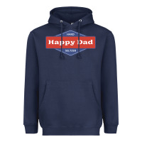 Navy happy dad hard seltzer Heavyweight Hoodie - maiPhamDesign
