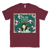 Burgundy this year i'm throwing away my bucket list and i'm Classic Tee - TumblerDesignByShophia