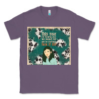 Lavender this year i'm throwing away my bucket list and i'm Classic Tee - TumblerDesignByShophia
