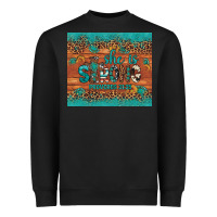 Black she is strong gemstone sunflower leopard Heavyweight Sweatshirt - Artiststas