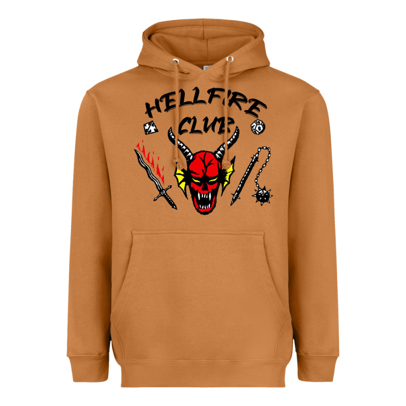 Hellfire Club   Strangerthings Heavyweight Hoodie by maiPhamDesign | Teevron