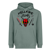 Sage hellfire club   strangerthings Heavyweight Hoodie - maiPhamDesign